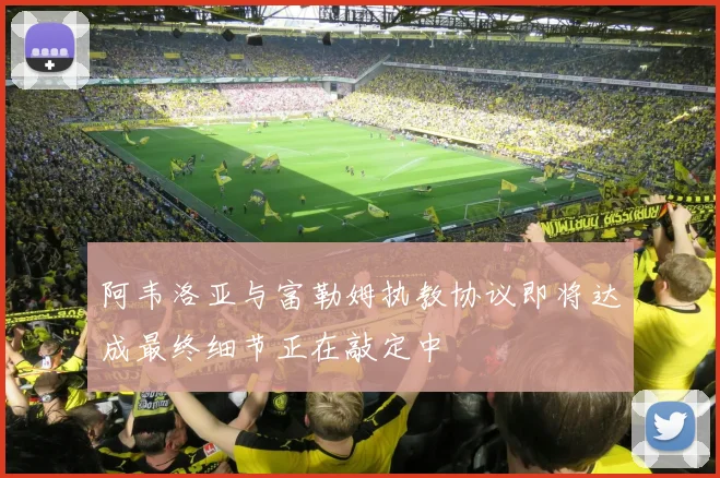 阿韦洛亚与富勒姆执教协议即将达成最终细节正在敲定中